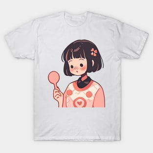 Sensitivity Anime Girl T-Shirt